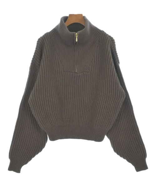 OLDDERBY KNITWEAR(オールドダービーニットウェア)ニット・セーター 茶 サイズ:S/2200691026015