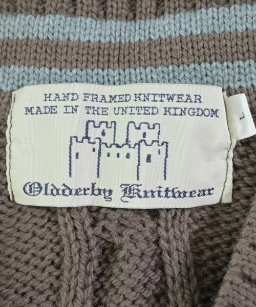 OLDDERBY KNITWEAR（オールドダービーニットウェア）ニット・セーター 茶 サイズ:L メンズ/2200686422075