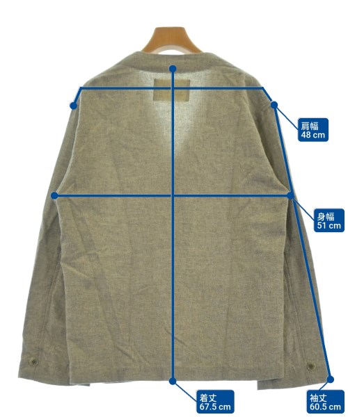 SEVEN BY SEVEN（セブンバイセブン）カジュアルシャツ ベージュ サイズ:S メンズ/2200622943084