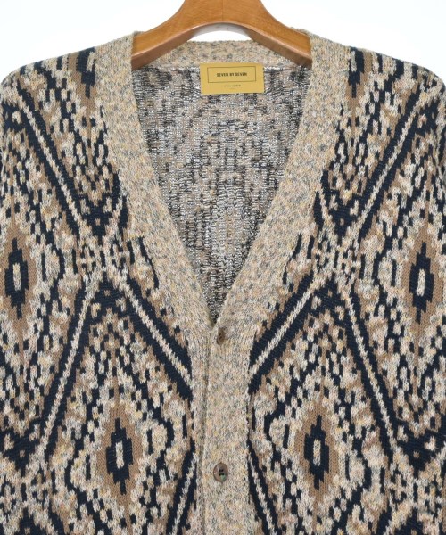 SEVEN BY SEVEN（セブンバイセブン）カーディガン ベージュ サイズ:L メンズ/2200632546169