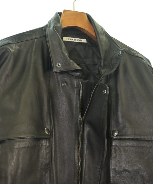 SEVEN BY SEVEN（セブンバイセブン）ライダース 黒 サイズ:M メンズ/2200640037017