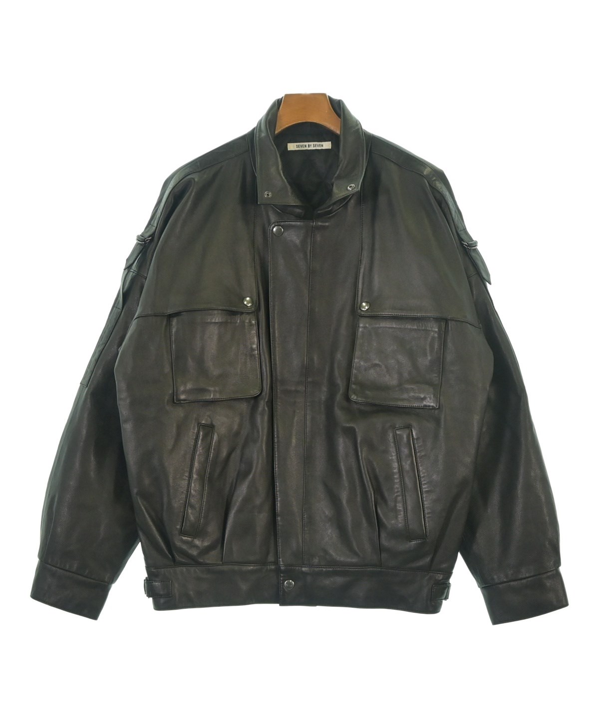 SEVEN BY SEVEN（セブンバイセブン）ライダース 黒 サイズ:M メンズ
