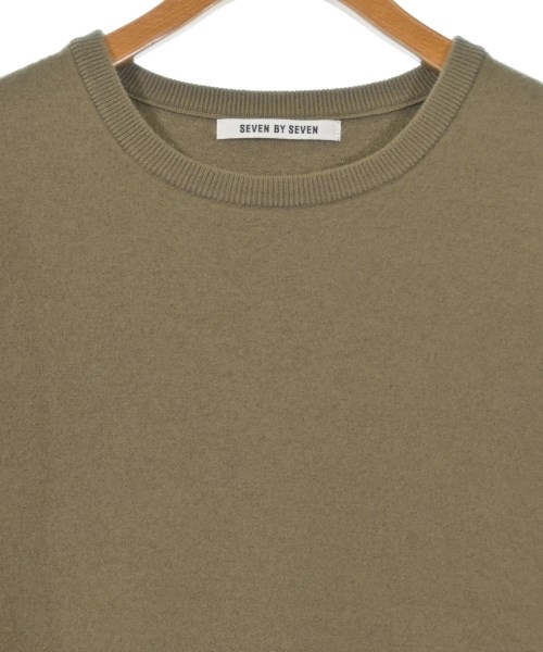 SEVEN BY SEVEN（セブンバイセブン）ニット・セーター カーキ サイズ:M メンズ/2200640701109