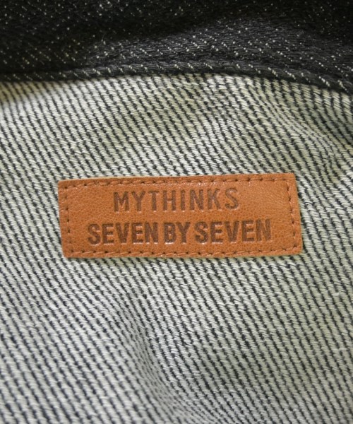 SEVEN BY SEVEN（セブンバイセブン）デニムジャケット 黒 サイズ:L メンズ/2200621735017