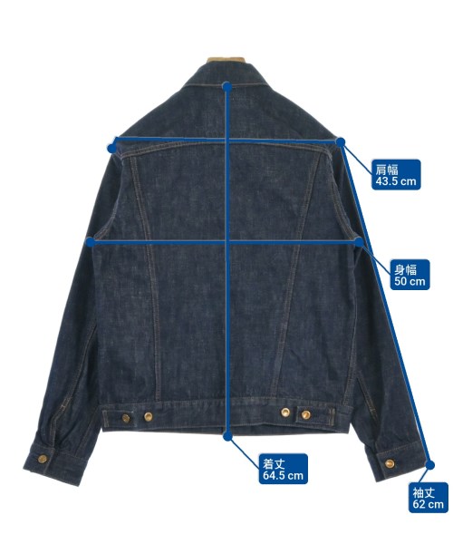SEVEN BY SEVEN（セブンバイセブン）デニムジャケット 紺 サイズ:36(XS位) メンズ/2200631827085