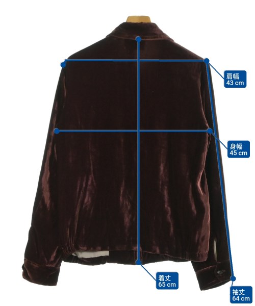 SEVEN BY SEVEN（セブンバイセブン）ブルゾン 赤 サイズ:1(S位) メンズ/2200632070022