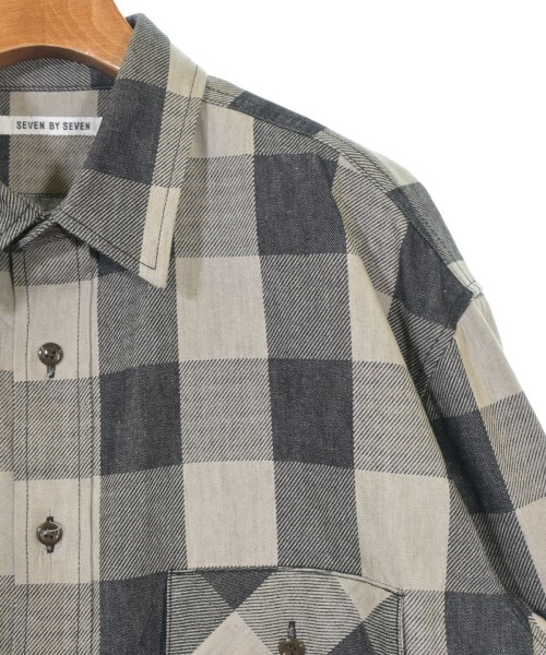 SEVEN BY SEVEN（セブンバイセブン）カジュアルシャツ ベージュ サイズ:L メンズ/2200621223019