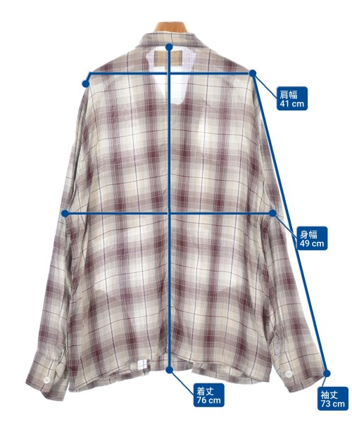 SEVEN BY SEVEN（セブンバイセブン）カジュアルシャツ ベージュ サイズ:L メンズ/2200621223026