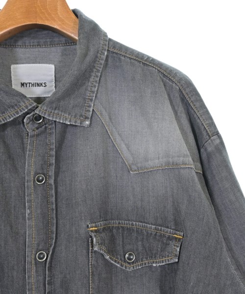 SEVEN BY SEVEN（セブンバイセブン）カジュアルシャツ 黒 サイズ:L メンズ/2200621223033