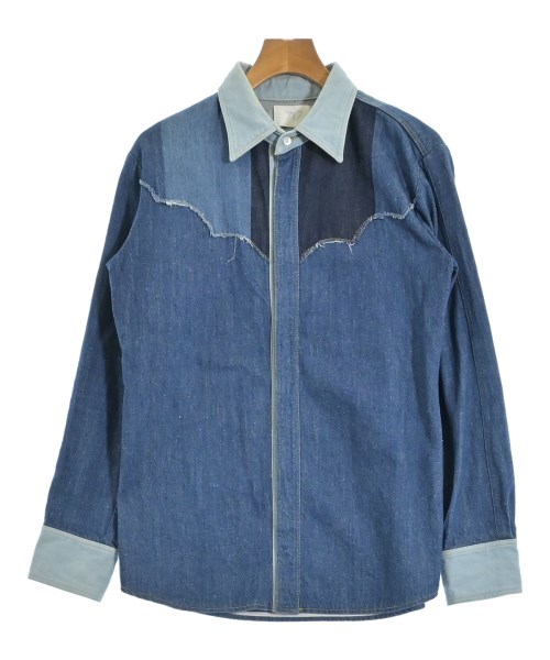 SEVEN BY SEVEN(セブンバイセブン)カジュアルシャツ 紺 サイズ:M/2200672662041