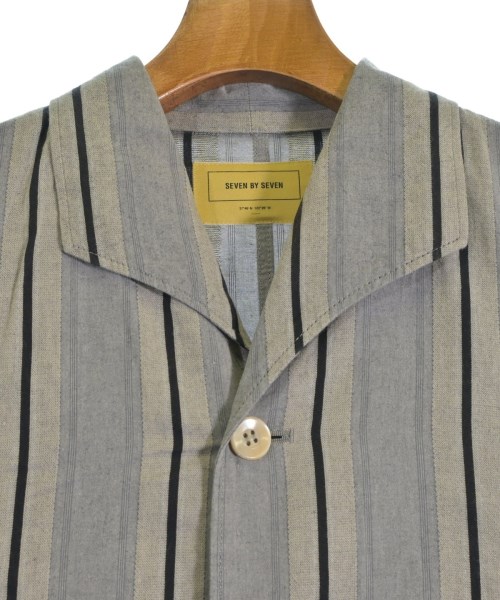 SEVEN BY SEVEN（セブンバイセブン）カジュアルシャツ グレー サイズ:L メンズ/2200663357161