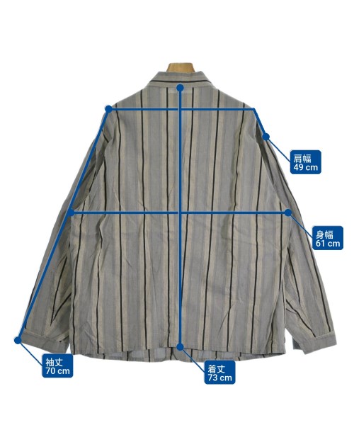 SEVEN BY SEVEN（セブンバイセブン）カジュアルシャツ グレー サイズ:L メンズ/2200663357161