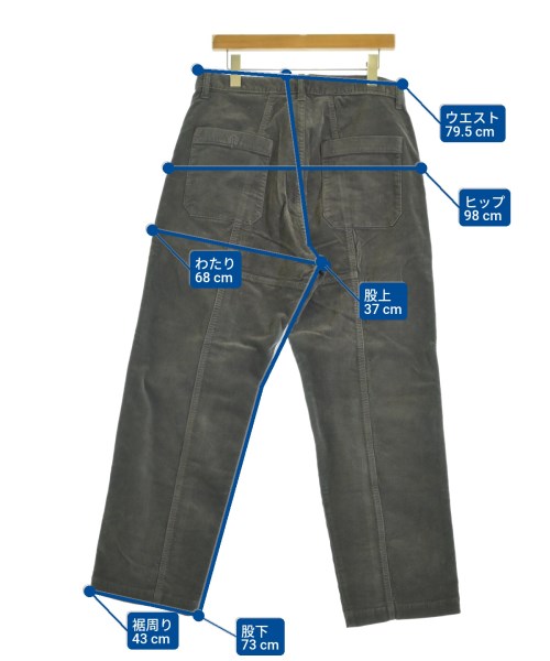 SEVEN BY SEVEN（セブンバイセブン）チノパン グレー サイズ:L メンズ/2200663357475