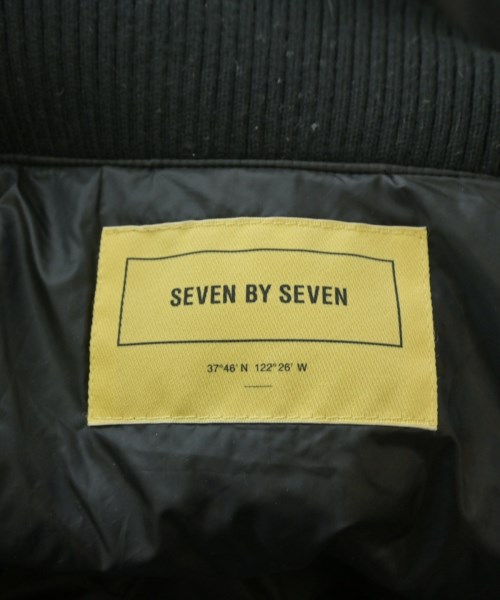 SEVEN BY SEVEN（セブンバイセブン）ダウンジャケット/ダウンベスト 黒 サイズ:L メンズ/2200672509025