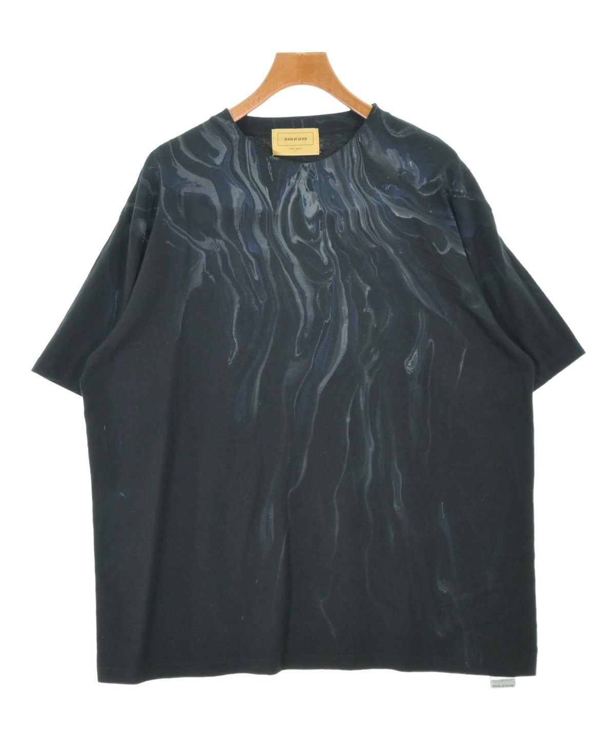SEVEN BY SEVEN（セブンバイセブン）Tシャツ・カットソー 黒 サイズ:L