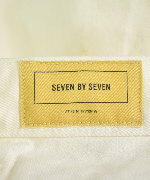 SEVEN BY SEVEN（セブンバイセブン）デニムパンツ 白 サイズ:S メンズ/2200699219020