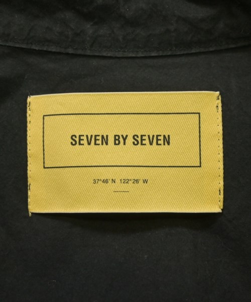 SEVEN BY SEVEN（セブンバイセブン）カジュアルシャツ 黒 サイズ:M メンズ/2200659032027