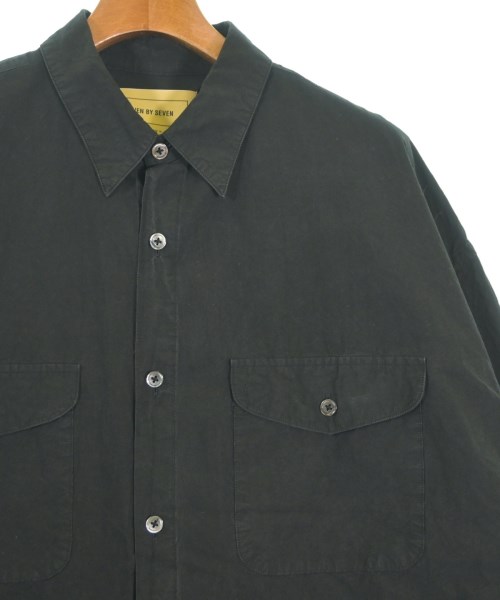 SEVEN BY SEVEN（セブンバイセブン）カジュアルシャツ 黒 サイズ:M メンズ/2200659032027