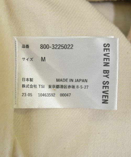 SEVEN BY SEVEN（セブンバイセブン）テーラードジャケット ベージュ サイズ:M メンズ/2200712254052