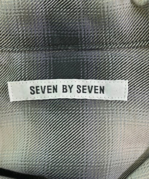 SEVEN BY SEVEN（セブンバイセブン）カジュアルシャツ 黒 サイズ:M メンズ/2200716366072