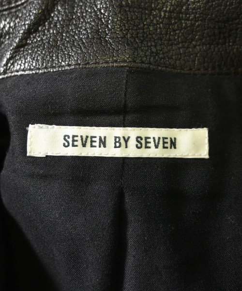 SEVEN BY SEVEN（セブンバイセブン）ライダース 黒 サイズ:L メンズ/2200702635014