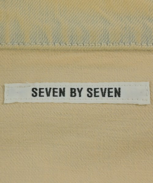 SEVEN BY SEVEN（セブンバイセブン）デニムジャケット ベージュ サイズ:L メンズ/2200685979020