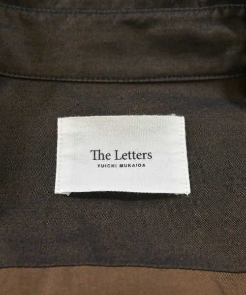 The Letters（ザ　レターズ）カジュアルシャツ 茶 サイズ:S メンズ/2200703129543