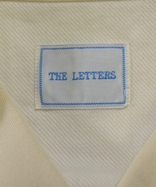 The Letters（ザ　レターズ）カジュアルシャツ 白 サイズ:15(S位) メンズ/2200715802120