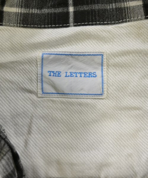 The Letters（ザ　レターズ）カジュアルシャツ 黒 サイズ:17(XXL位) メンズ/2200715802137