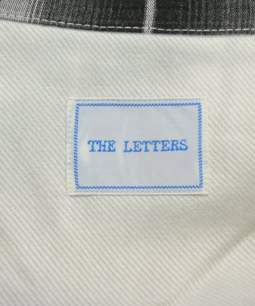 The Letters（ザ　レターズ）カジュアルシャツ 黒 サイズ:17(XXL位) メンズ/2200715802144