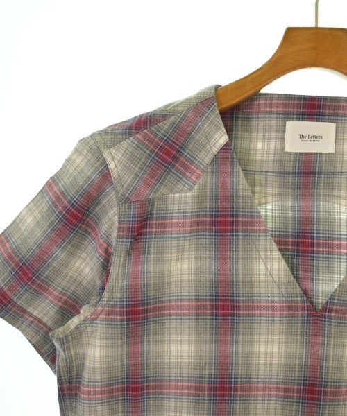 The Letters（ザ　レターズ）カジュアルシャツ グレー サイズ:M メンズ/2200653550190