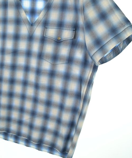 The Letters（ザ　レターズ）カジュアルシャツ 青 サイズ:M メンズ/2200653550206