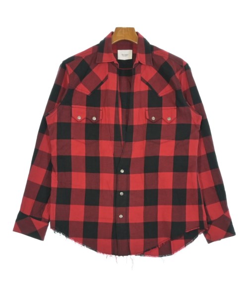 The Letters(ザ　レターズ)カジュアルシャツ 赤 サイズ:M/2200653550237