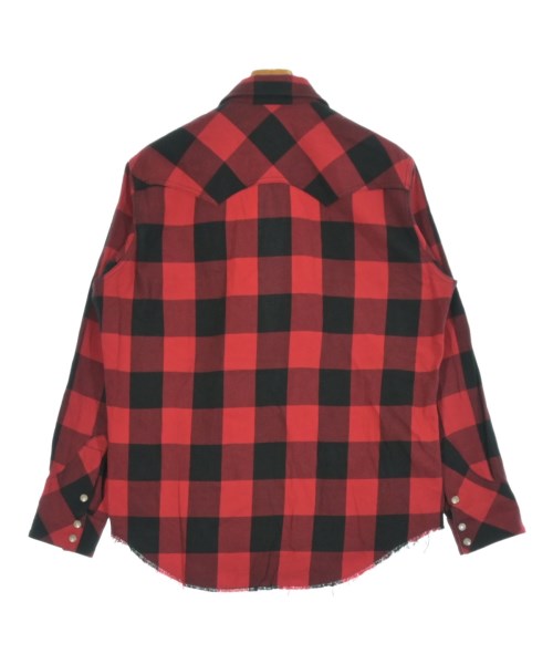 The Letters（ザ　レターズ）カジュアルシャツ 赤 サイズ:M メンズ/2200653550237