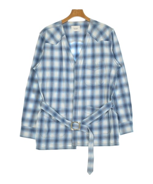 The Letters(ザ　レターズ)カジュアルシャツ 青 サイズ:S/2200653550244