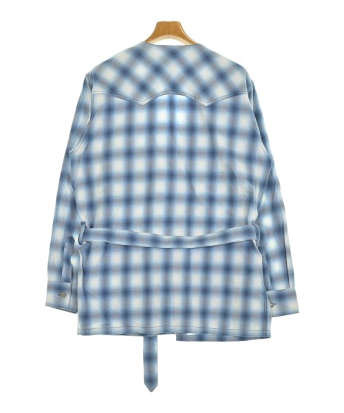 The Letters（ザ　レターズ）カジュアルシャツ 青 サイズ:S メンズ/2200653550244