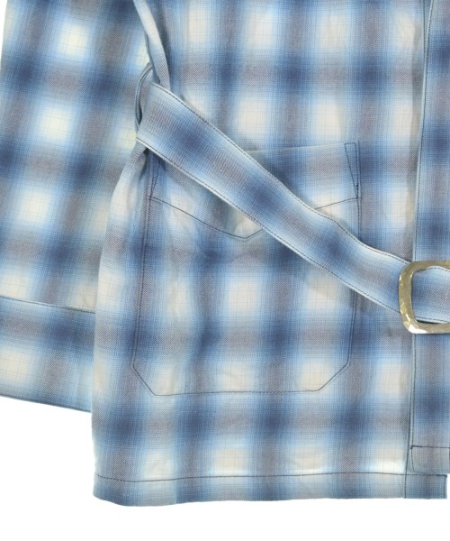 The Letters（ザ　レターズ）カジュアルシャツ 青 サイズ:S メンズ/2200653550244