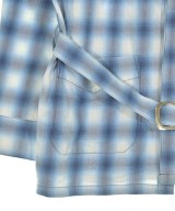 The Letters（ザ　レターズ）カジュアルシャツ 青 サイズ:S メンズ/2200653550244