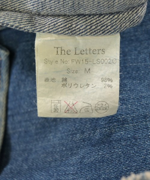 The Letters（ザ　レターズ）カジュアルシャツ 紺 サイズ:M メンズ/2200730840725