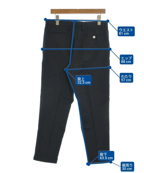 lideal（リデアル）スラックス 紺 サイズ:30(M位) メンズ/2200671316020