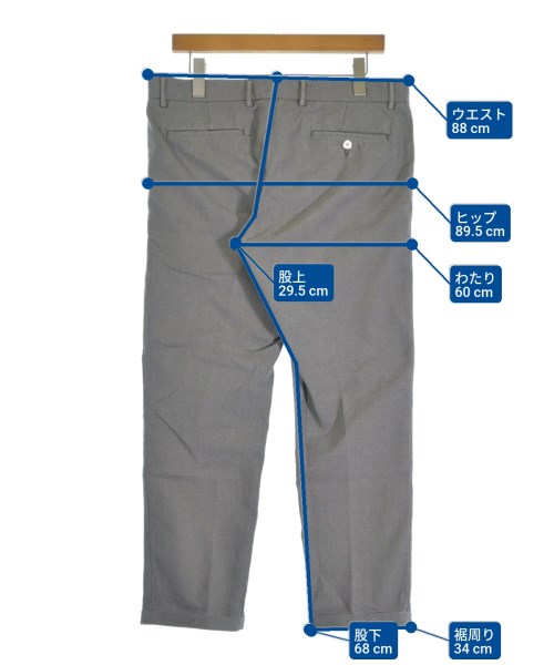 lideal（リデアル）スラックス グレー サイズ:32(L位) メンズ/2200650597037