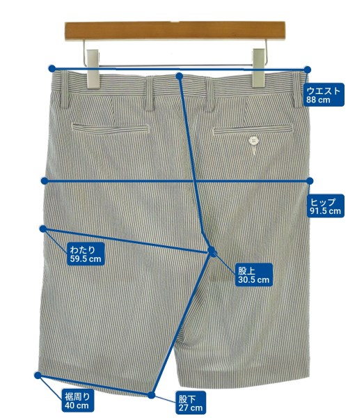 lideal（リデアル）ショートパンツ 紺 サイズ:32(L位) メンズ/2200668221030