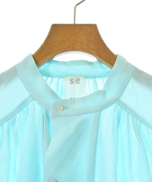 Seya（セヤ）カジュアルシャツ 青 サイズ:1(S位) レディース/2200636071186