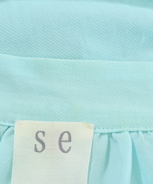 Seya（セヤ）カジュアルシャツ 青 サイズ:1(S位) レディース/2200636071186