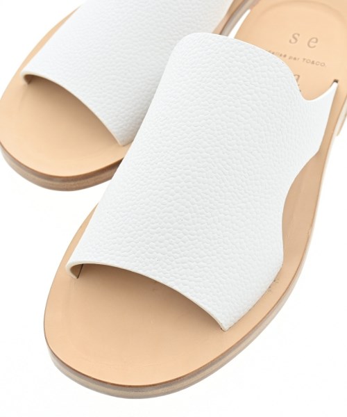 Seya（セヤ）サンダル 白 サイズ:EU38(24.5cm位) レディース/2200644568579