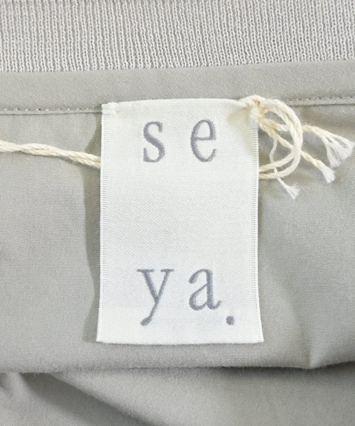 Seya（セヤ）シャツワンピース グレー サイズ:S レディース/2200644568975