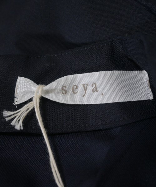 Seya（セヤ）ブラウス 紺 サイズ:S レディース/2200644605441