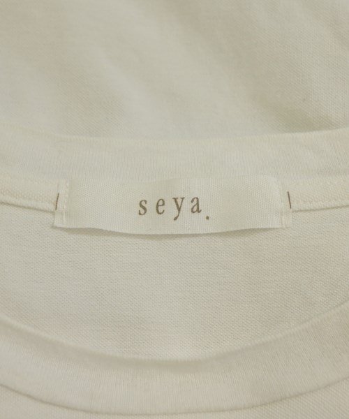 Seya（セヤ）Tシャツ・カットソー 白 サイズ:S レディース/2200624924043