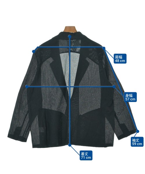 Seya（セヤ）カジュアルジャケット 黒 サイズ:2(M位) メンズ/2200630971017