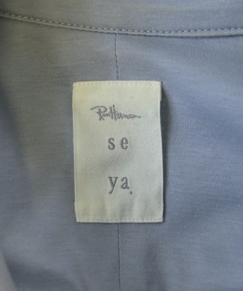 Seya（セヤ）カジュアルシャツ 青 サイズ:S レディース/2200634385056